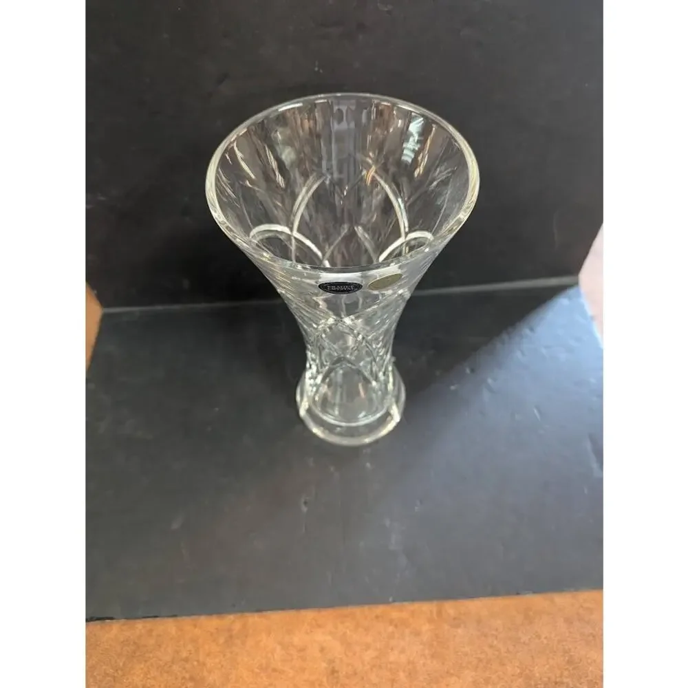Vintage Prague Crystal, Made In The Czech Republic, 24 Percent Cut Lead Crystal - Picture 2 of 8